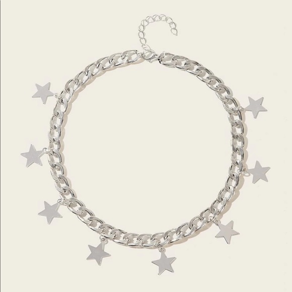 cosmicbabegalaxy Jewelry - Star Decor Chain Choker